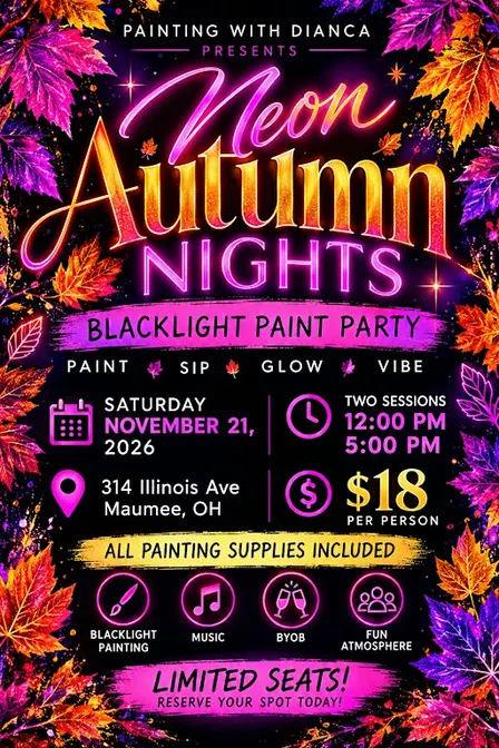 Painting and Glowing With Dianca