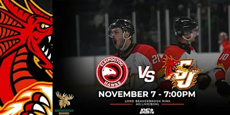 Saint John Flames Vs Elisipogtog Hawks