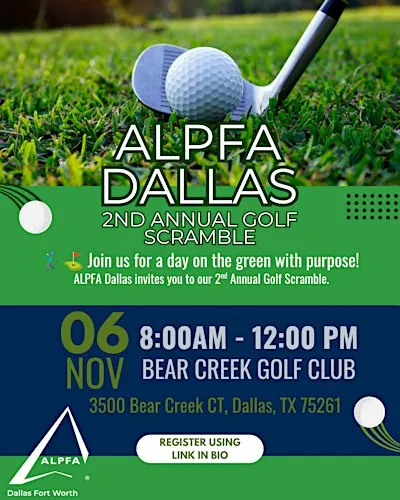 ALPFA Dallas 2nd Annual Golf Scramble