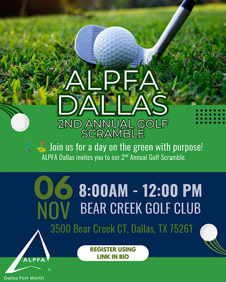 ALPFA Dallas 2nd Annual Golf Scramble
