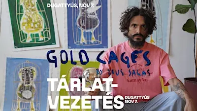 Artist-led Tour in Gold Cages exhibition