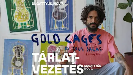Artist-led Tour in Gold Cages exhibition