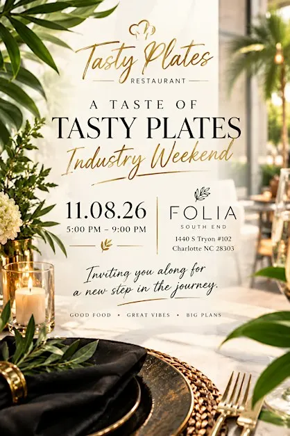 A Taste of Tasty Plates : Industry Wknd