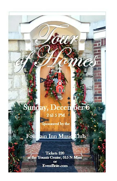 Fountain Inn Christmas Tour of Homes