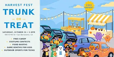 Trunk or Treat Harvest Festival