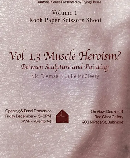 Opening & Panel Discussion "Muscle Heroism?"Between Sculpture and Painting