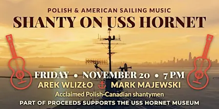 Polish and American Sailing Music by Arek Wlizło Duo on USS Hornet