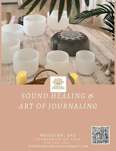 Sound Healing & Art of Journaling Experience