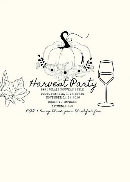 2026 Harvest Party