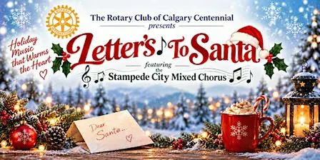 Letters to Santa featuring the Stampede City Mixed Chorus