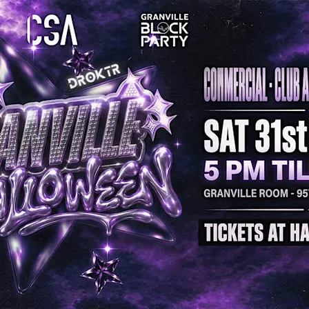 HALLOWEEN ON GRANVILLE BY UBCxSFU PARTIES, UBC CSA & GRANVILLE BLOCK PARTY