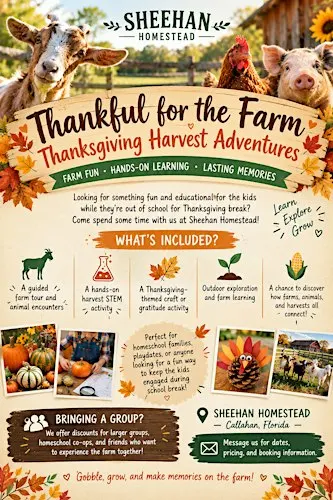 Gobble & Grow: Thanksgiving STEM on the Farm