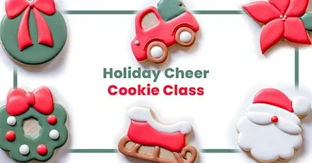 7:00pm-Get on Santa’s Sweet List at my Christmas Sugar Cookie Decorating Cl