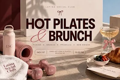 Hot Pilates Party & Brunch Latinas