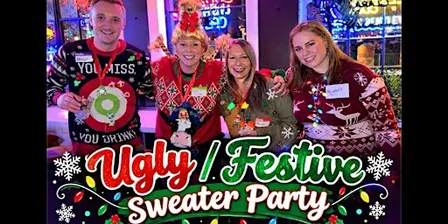 Ugly Festive Sweater Party & Dancing at El Patio (LoDo)