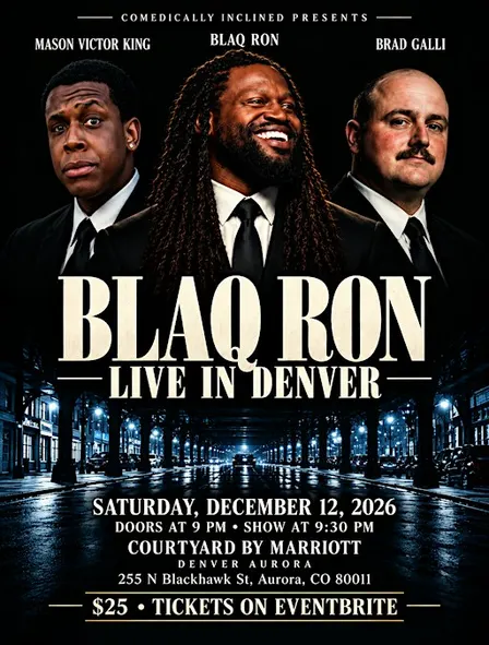 Blaq Ron Live in Denver