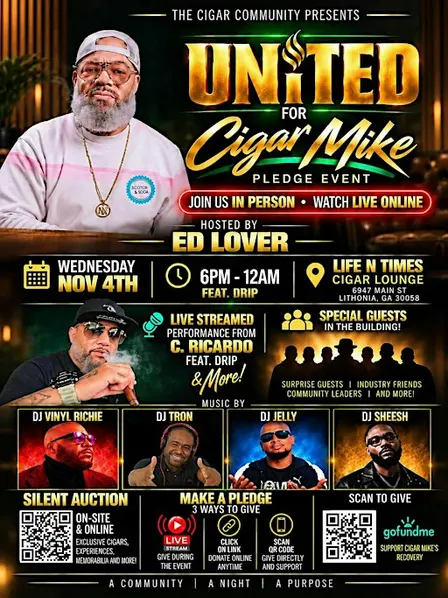 United for Cigar Mike Pledge Event