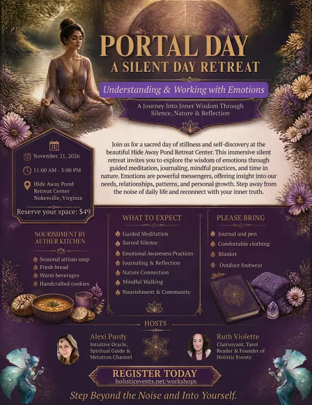 PORTAL DAY: A Silent Day Retreat - Understanding & Working with Emotion