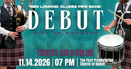Ben Lomond Alumni Pipe Band Fall 2026 Concert