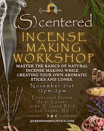 (S)centered: Incense Making Workshop
