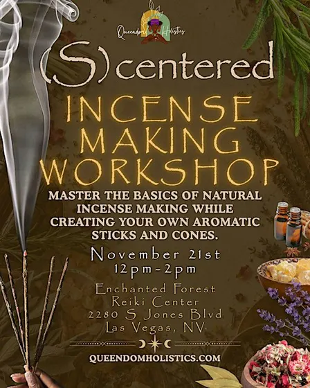 (S)centered: Incense Making Workshop