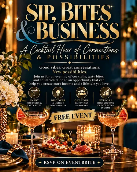 Sip, Bites, & Business