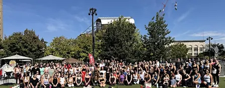 Pure Barre Detroit x Beacon Park Pop-Up