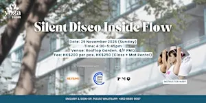 Silent Disco Inside Flow at PMQ with Mary