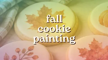 Fall Cookie Painting Workshop