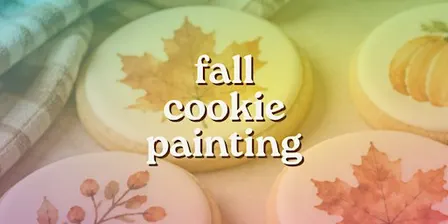 Fall Cookie Painting Workshop