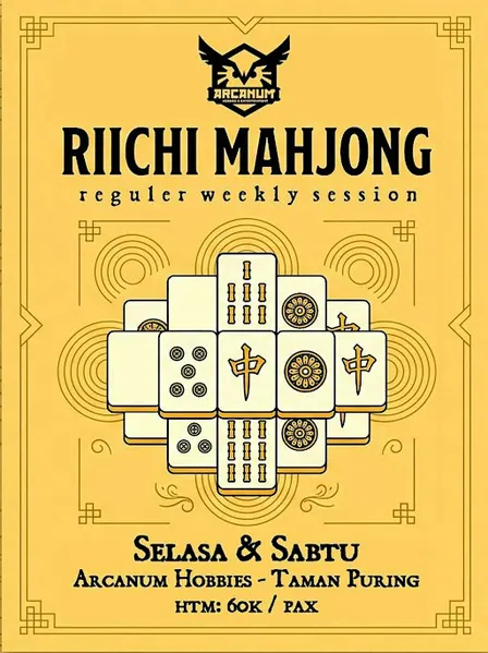 Arcanum Hobbies Tampur Mahjong Weekly