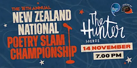 New Zealand Poetry Slam - Nationals 2026