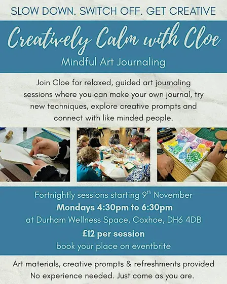 Creatively Calm with Cloe - Mindful Art Journaling