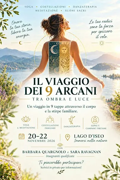 Il Viaggio dei 9 Arcani - tra ombra e luce
