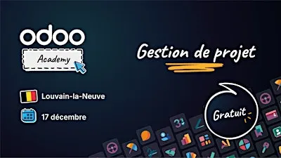 Odoo Academy Gestion de Projet - Louvain-la-Neuve