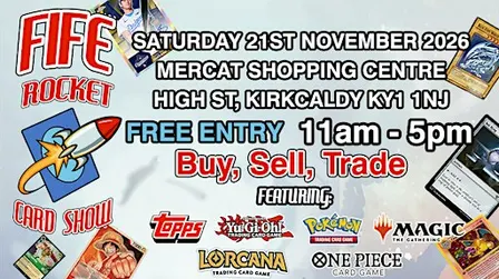 Fife Rocket Card Show: The Best and Fun Trading Fair