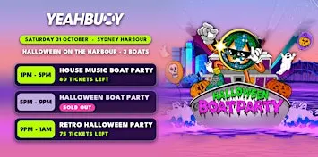 Yeah Buoy - Halloween Boat Party (31.10)