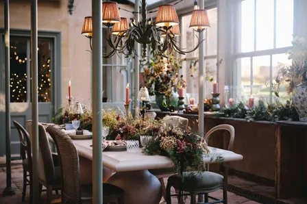 Styling the Christmas Table at OKA Broadway