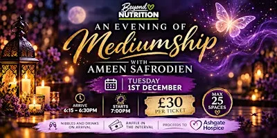 Evening of Mediumship with Ameen Safrodien
