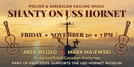 Polish and American Sailing Music by Arek Wlizło Duo on USS Hornet