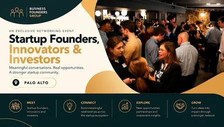 Palo Alto Startup Founders, Innovators & Investors Networking Night