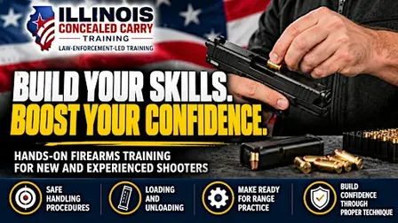 8 Hour - Handgun Fundamentals Training - Live Fire- 7:30 A.M. to 3:30 P.M.