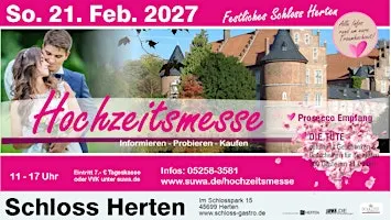 Hochzeitsmesse "Festliches Schloss Herten"