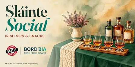 Sláinte Social Irish Sips & Snacks