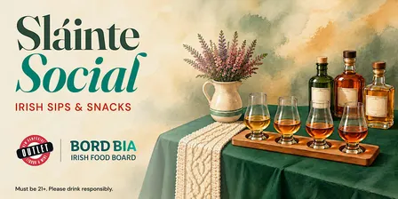Sláinte Social Irish Sips & Snacks