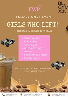 Girls who lift