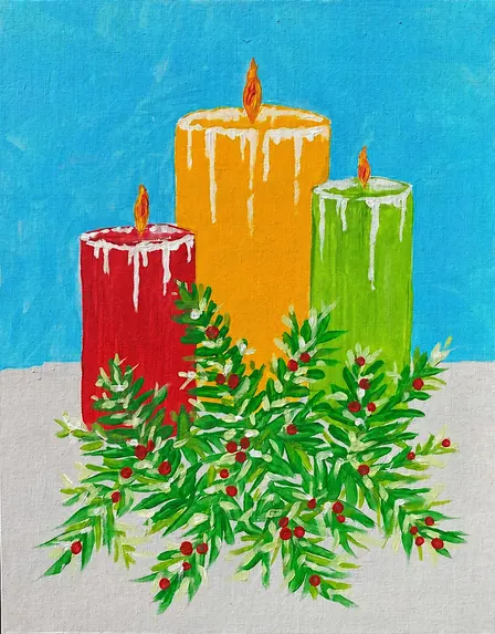 Troop 16 Paint Night