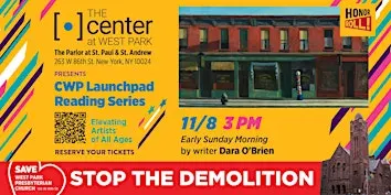 CWP Launchpad Series: "Early Sunday Morning" by Dara O'Brien