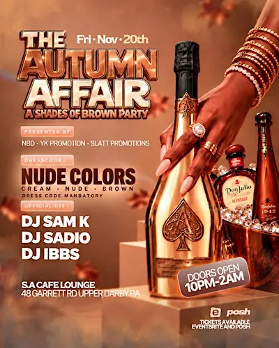 THE AUTUMN AFFAIR | A SHADES OF BROWN PARTY