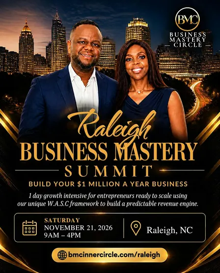 BUSINESS MASTERY SUMMIT RALEIGH, NC